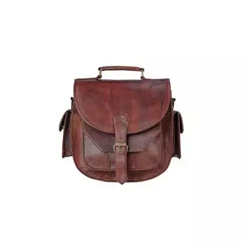 Персонализированная кожаная сумка для фотоаппарата с верхней ручкой, кожаная сумка для фотоаппарата, рождественский подарок, сумка для фотоаппарата со съемной вставкой с мягкой подкладкой 12 x 10 x 5 in коричневый