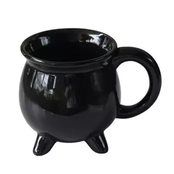 Персонализированная кружка-котел ведьмы Хэллоуинская кофейная кружка Уникальная чайная чашка ведьмы Викканские подарки для женщин, друзей