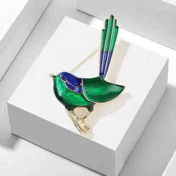Персонализированная мода креативная сорока эмаль мода изысканная маленькая синица брошь аксессуары для одежды