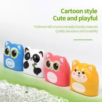 Персонализированная настройка (черный + синий) Двухцветная печать Детская одежда Имя Печать Стирающиеся чернила (3мл) One Size