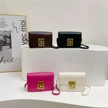 Персонализированная Нишевая Простая Сумка На Плечо Летняя Повседневная Маленькая Квадратная Сумка Сумка Через Плечо Сумка Для Девочек