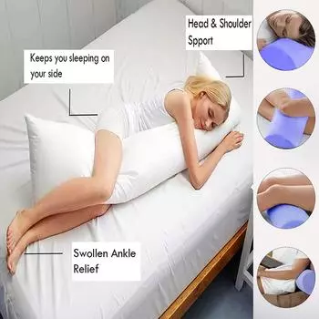 Персонализированная прямоугольная очень большая подушка 50*140 см One Size