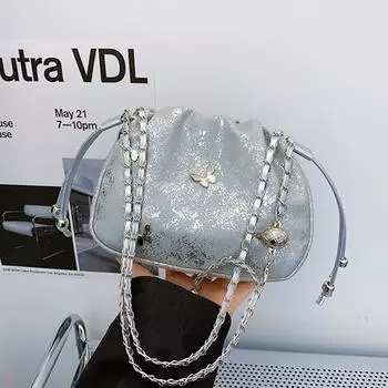 Персонализированная сумка-бабочка для подмышек, женская сумка, летняя универсальная модная сумка-мессенджер через плечо бежевый