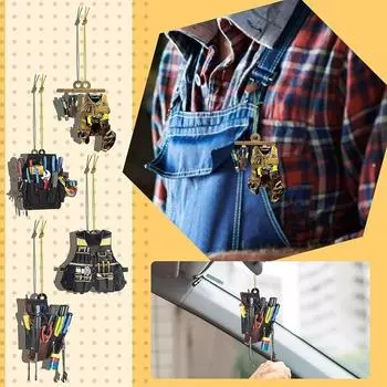 Персонализированная сумка для инструментов электрика Подвеска Сумка для инструментов электрика Сумка для инструментов электрика Брелок для пары B