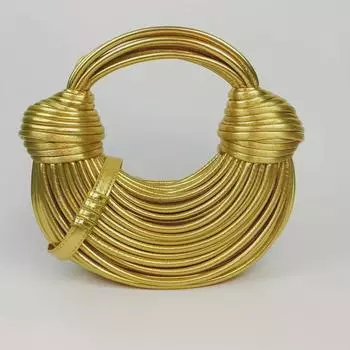 Персонализированная сумка для лапши ручной работы: Сумка-мессенджер Niche Knotted Ramen & Dumpling Cloud