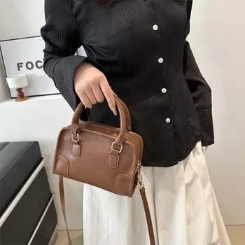 Персонализированная женская сумка через плечо, новая модная простая сумка, повседневная корейская маленькая квадратная сумка, ретро-сумка через плечо