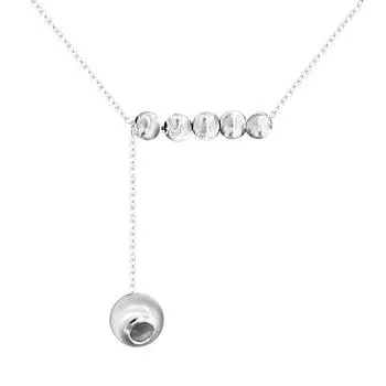 Персонализированное круглое ожерелье с кисточками из бусин для женского нишевого дизайна с классным и стильным аксессуаром на шею в виде ключицы