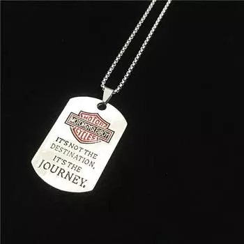 Персонализированное мужское и женское ожерелье Tide, цепочка из нержавеющей стали, пара Jumpy Bar, властная цепочка для студенческого свитера