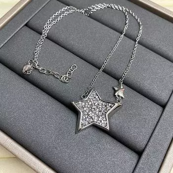 Персонализированное ожерелье Collerive Clasia с нерегулярным пятиугольником, повседневное товарное ожерелье с цепочкой