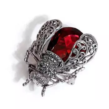 Персонализированные аксессуары для брошей в виде насекомых, золотая брошь в виде цикады из акрилового стекла, одинаковая брошь для мужчин и женщин фиолетовый