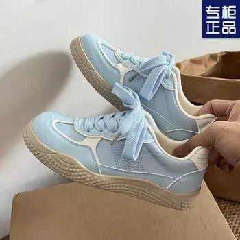 Персонализированные цветные туфли среднего каблука, новые, в китайском стиле, в студенческом стиле, удобные, спортивные, повседневные, на шнуровке, легкие, женские туфли для папы 35 розовый