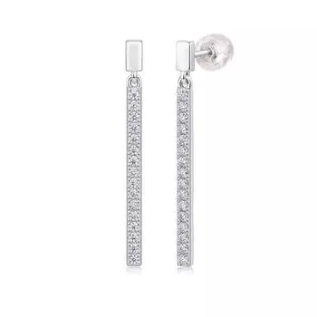 Персонализированные и модные серьги из серебра 925 пробы, легкая роскошь и изысканный вкус, новые серьги с муассанитом.