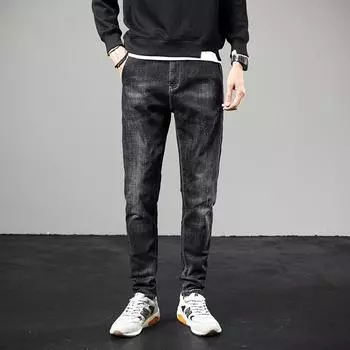 Персонализированные карманные красные джинсы Slim Fit Мужские весенние новые джинсы 28