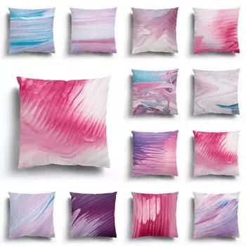 Персонализированные красочные наволочки с принтом граффити, наволочки для дивана в гостиной, чехлы для офисных подушек, украшение для дома в спальне 40x40cm