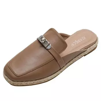 Персонализированные модные женские тапочки с мягкой подошвой, удобная повседневная обувь, мокасины 36 чёрный