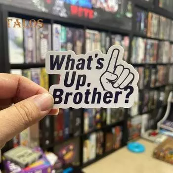 персонализированные наклейки для автомобиля, самоклеящиеся, сильная липкость, водонепроницаемая наклейка на бампер, украшение для окна автомобиля 3pcs