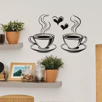 Персонализированные наклейки для украшения кухни и ресторана на вытяжку One Size