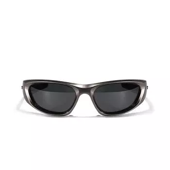 Персонализированные очки, Technology Sense, солнцезащитные очки, Men S Technology Sense, солнцезащитные очки в футуристическом стиле, женские Sweet And Cool Style черный серый