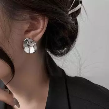 Персонализированные преувеличенные серьги