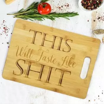Персонализированные разделочные доски, забавная разделочная доска, бамбуковая гравированная разделочная доска с инициалами