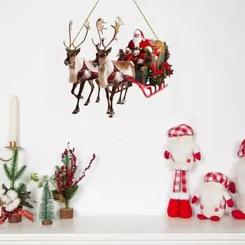 Персонализированные рождественские украшения с именами Индивидуальные рождественские украшения для детей и взрослых One Size