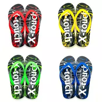 Персонализированные шлепанцы с печатным рисунком Мужские пляжные шлепанцы из ЭВА Тапочки Шлепанцы 45 красный