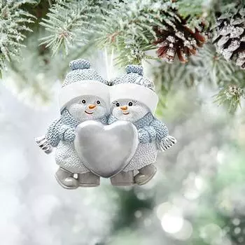Персонализированные творческие сохранившиеся семейные орнаменты на рождественскую тематику, украшения для праздничных вечеринок D