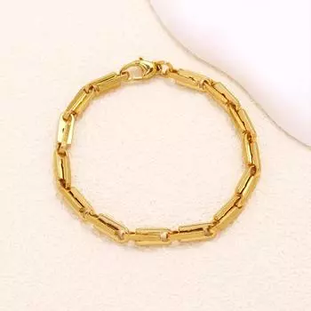 Персонализированный браслет из титановой стали Street Wind, мужской браслет из титановой стали, невыцветающие ювелирные изделия из нержавеющей стали, ручные украшения