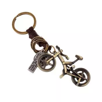 Персонализированный брелок для ключей в виде велосипеда, подарок для любителей велоспорта, брелок для ключей в виде велосипеда, металлический брелок