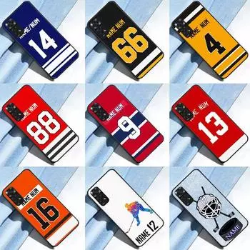 Персонализированный чехол для хоккея на льду для Xiaomi Redmi Note 11 10 9 7 8 Pro 8T 9S 10S 11S Redmi 10C 9C 9A 10 9 задняя крышка Redmi 9