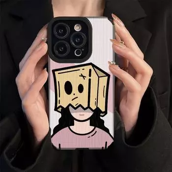 Персонализированный чехол для влюбленных пар, милый кожаный мягкий силиконовый чехол для телефона, задняя крышка с объективом камеры, полная защита iPhone 7 чёрный