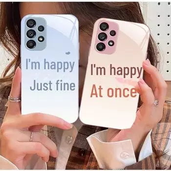 Персонализированный чехол Liquid Glass Anti Fall для Samsung S10 Plus/S11E/S9P Samsung S23 Ultra роза розовый