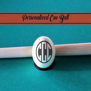 Персонализированный фамильный биток, биток с гравировкой, бильярдный и снукерный шар, лучший подарок, спортивный подарок, новогодний подарок, рождественский подарок