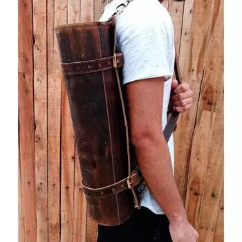 Персонализированный кожаный сверток для ножей, кожаный рулон для шеф-повара ручной работы, рулон для хранения ножей с монограммой, кожаная сумка для ножей, держатель для ножей, подарки для шеф-повара 30 x 20 in коричневый