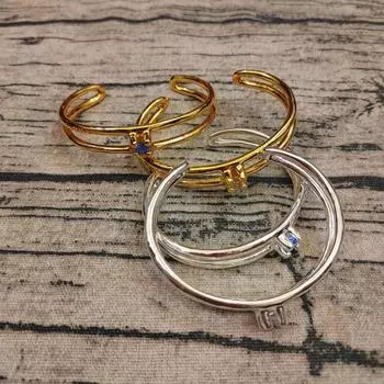 Персонализированный открывающийся бриллиантовый браслет в нишевом дизайне