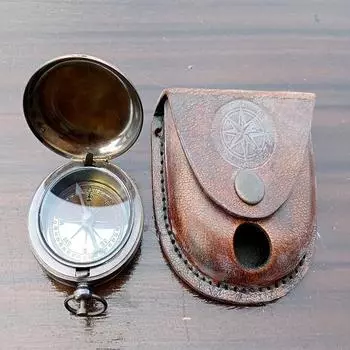 Рабочий компас, гравированный компас с кнопками, подарок на выпускной, подарок на крещение, подарок на День отца, подарок на День святого Валентина, подарок-пожелание