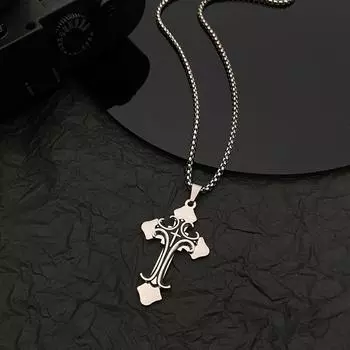 Персонализированный студенческий кулон в стиле хип-хоп из титановой стали, подвеска-цепочка для свитера