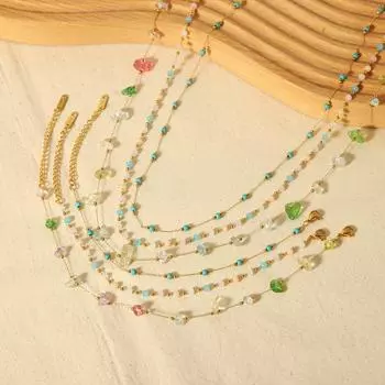 Персонализированный универсальный цветной браслет на ногу, не выцветает, браслет-цепочка для ноги знаменитости из Интернета