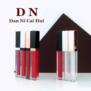 Персонализируемые многоцветные тюбики для блеска для губ - 5 мл пустая косметическая упаковка с вариантами логотипа