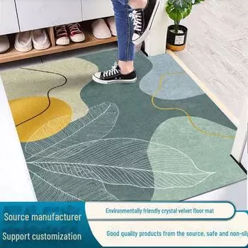 Персонализируемые входные коврики: Впитывающий и легко подгоняемый материал для дверных проемов, вестибюлей и кухонь 40x60 cm