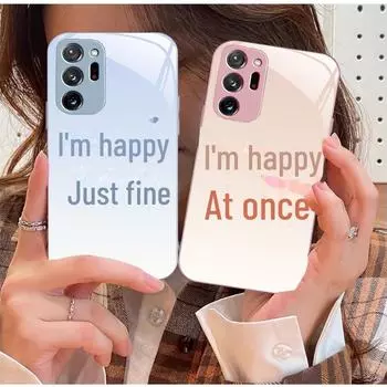 Персонализируйте чехол из жидкого стекла для Samsung A13, M40, 20 Ultra с универсальным объективом. Samsung A12 4G серебряный