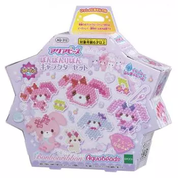 Персонаж Aquabeads продается отдельно. Набор бусин [Набор персонажей из ленточек] Сертификация AQ-312 ST Mark. Возраст 6+. Игрушка. Водяные палочки с игрушкой для приготовления воды.