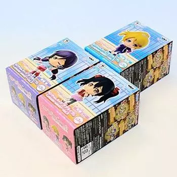 Персонаж Chibikyun Love Lesson Аниме Фигурка Приз Типы Banpresto полный полный Live! носить! т.3 (3 набора)