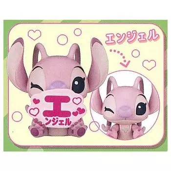 Персонаж Диснея 2 Талисман Push Me Push Gacha Gacha Капсульная игрушка Mass! [2. Ангел] (один предмет)