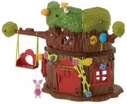 Персонаж Диснея DIYTOWN 100-акровый лесной большой дом на дереве DH-06