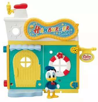 Персонаж Диснея DIYTOWN Гамбургер Магазин Дональда DH-03