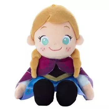 Персонаж Disney Beans Collection Анна плюшевая игрушка сидящая высота 14 см