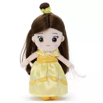 Персонаж Disney Моя подруга Принцесса Волосы Макияж Плюшевая кукла Красавица и Чудовище Бель Мягкая игрушка Высота 20 см Прибл.
