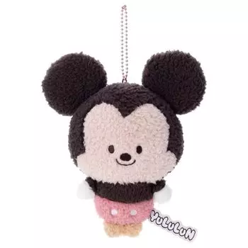 Персонаж Disney YULULUN, талисман на цепочке из шариков, Микки Маус, плюшевая игрушка, высота около 18 см.