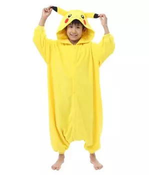 Персонаж Флис Кигуруми Покемон Пикачу для детей 130см